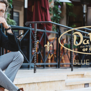 Da Vinci Blue Collar Collection is a selection of packaged shirts.