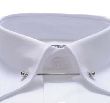 Da Vinci Blue Collar | Pin Collar Solid shirt