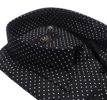 Da Vinci Blue Collar | Pin Collar Polkadot shirt
