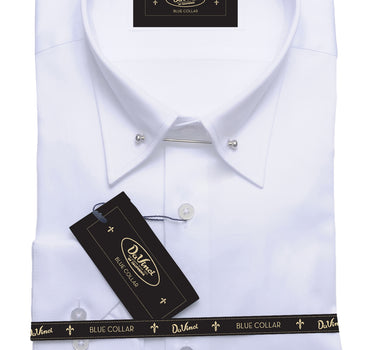 Da Vinci Blue Collar | Pin Collar Solid shirt