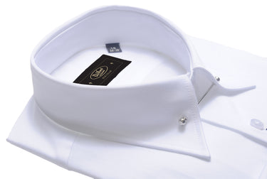 White Pin Collar Dress Shirt | European Crafted Cotton Shirt | Da Vinci California