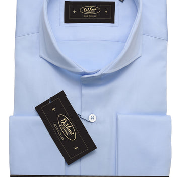 Da Vinci Blue Collar | Cutaway Collar shirt
