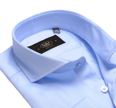 Da Vinci Blue Collar | Cutaway Collar shirt