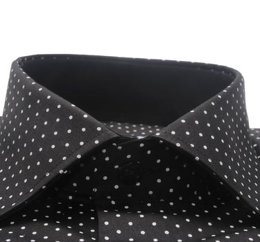 Da Vinci Blue Collar | Regular Collar Polkadot shirt